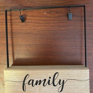 “Family” Hanging Sign